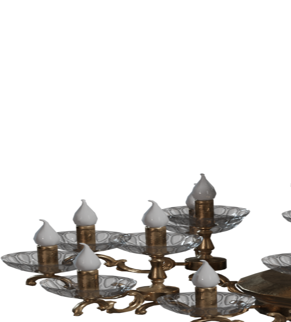 Chandelier 03 3D model