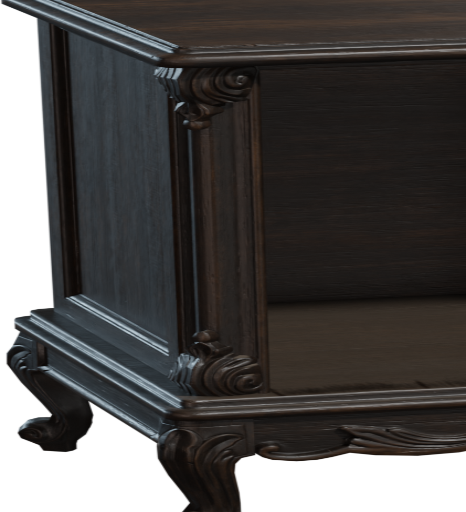 Classic Nightstand 01 3D model
