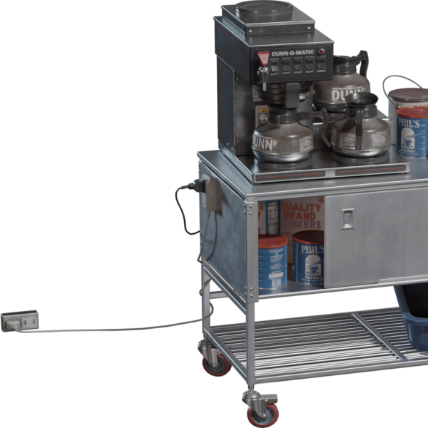Coffee Cart 01 3D model