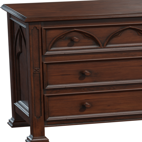 Gothic Commode 01 3D model