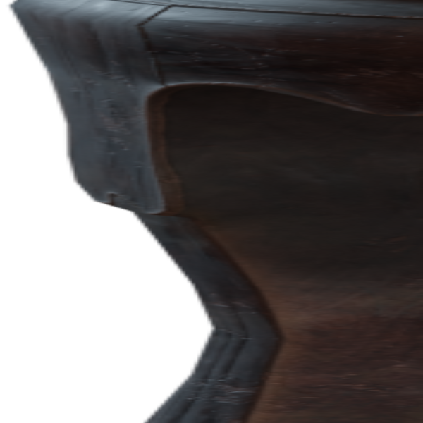 Wooden Table 02 3D model