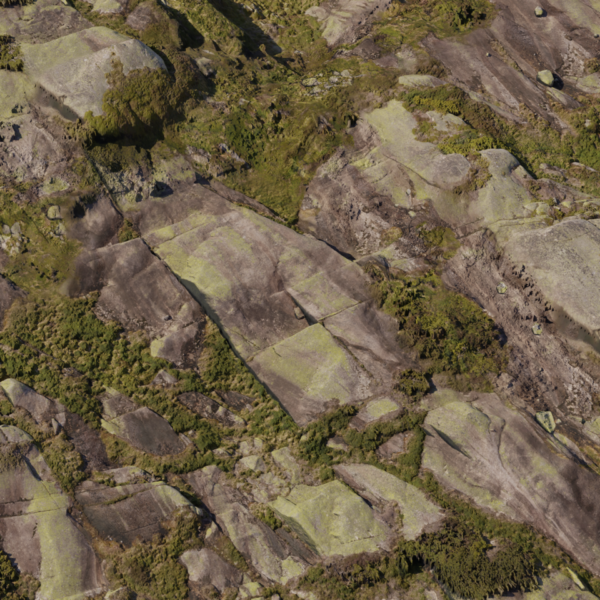 Aerial Rocks 02 3D model