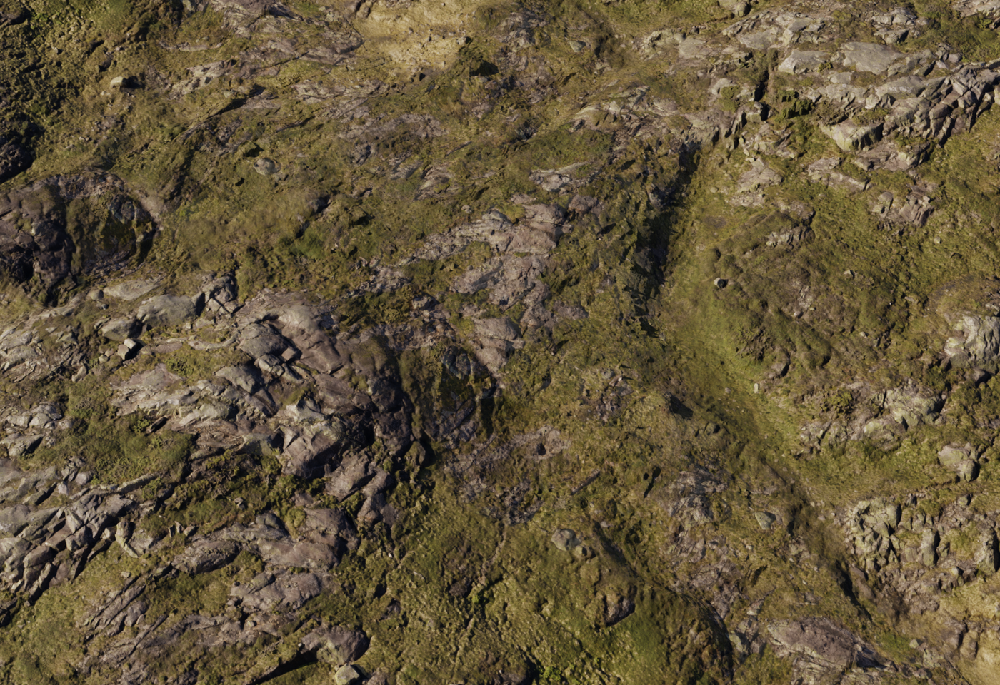 Aerial Rocks 04 3D model