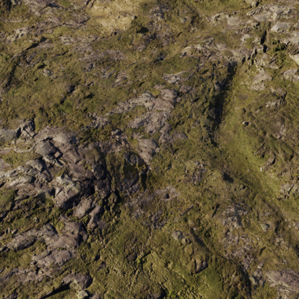 Aerial Rocks 04 3D model