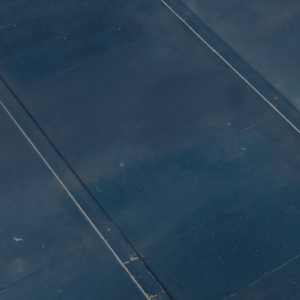 Blue Metal Plate 3D model