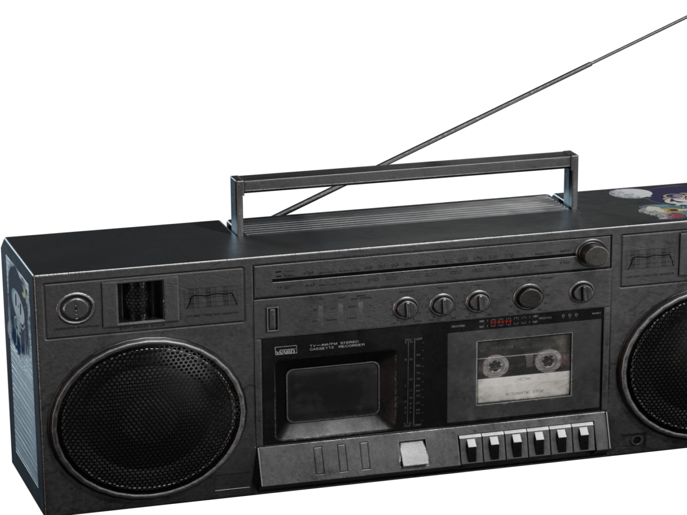 Boombox 3D model
