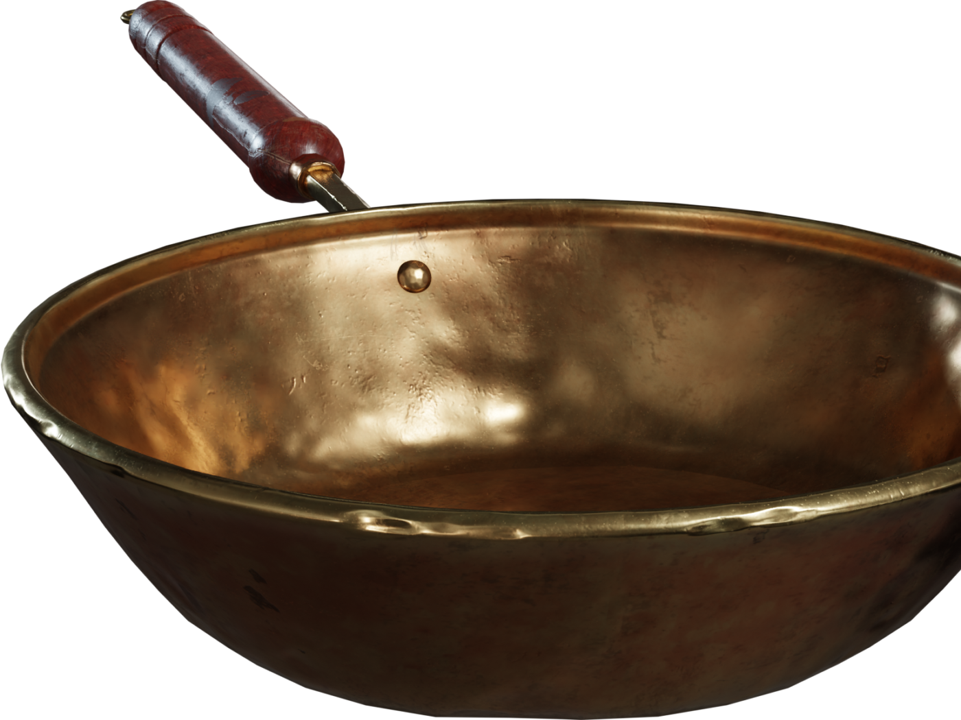 Brass Pan 01 3D model