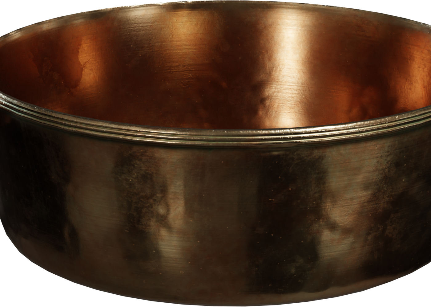 Brass Pot 02 3D model