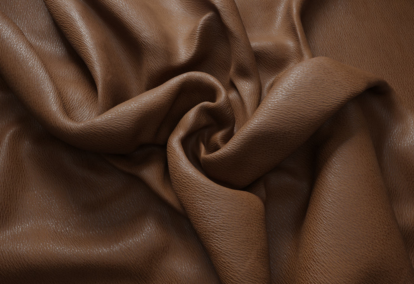 Brown Leather 3D model