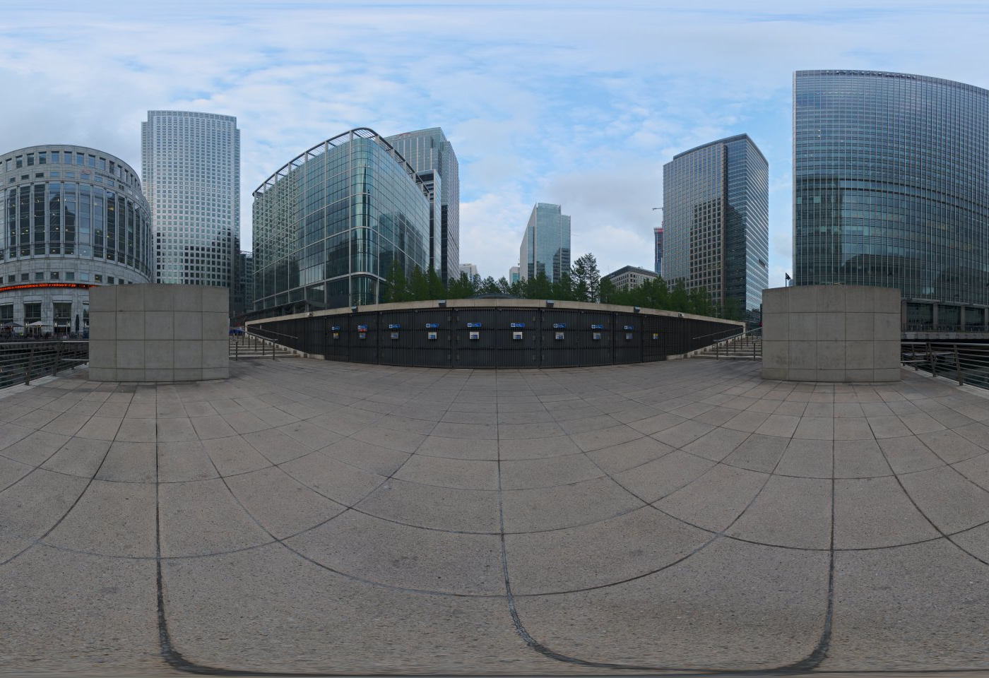 Canary Wharf 3D model