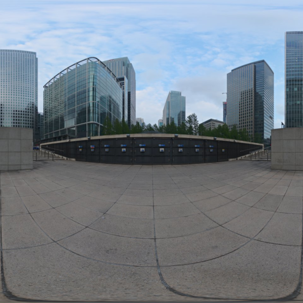 Canary Wharf 3D model