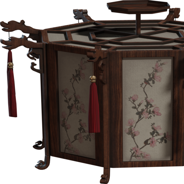 Chinese Chandelier 3D model