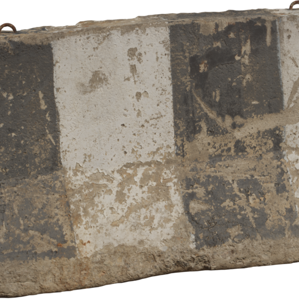 Concrete Road Barrier 3D model