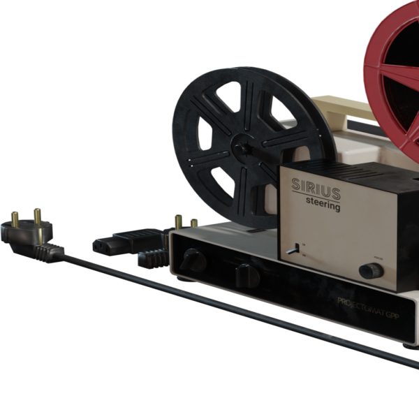 Filmstrip Projector 8mm 3D model