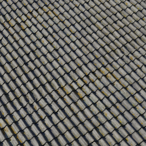 Grey Roof Tiles 3D model