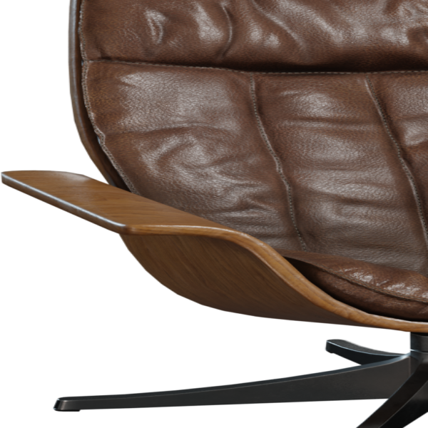 Mid Century Lounge Chair 3D model
