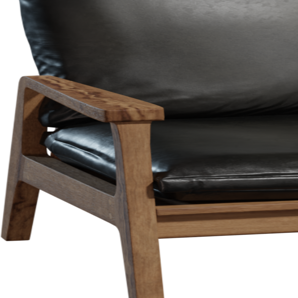 Modern Arm Chair 01 3D model