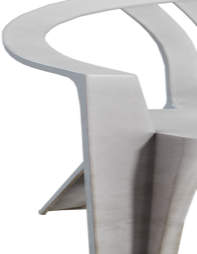 Plastic Monobloc Chair 01 3D model