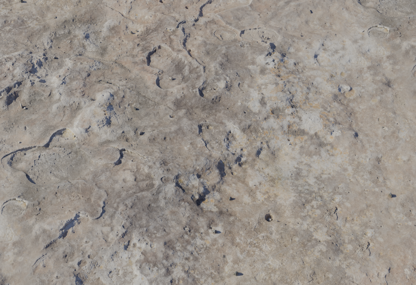 Rock Boulder Dry 3D model