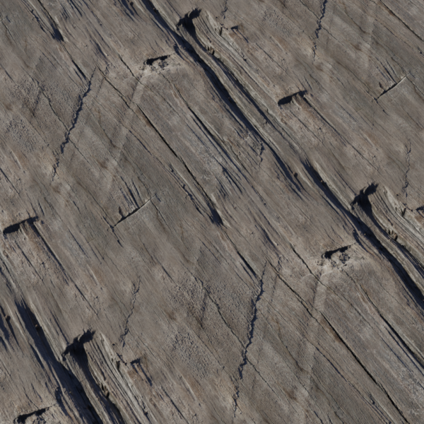 Rough Wood 3D model