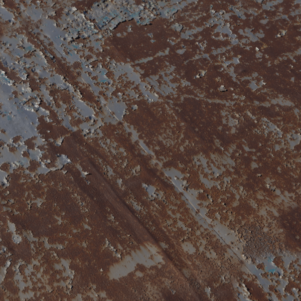 Rusty Metal 04 3D model