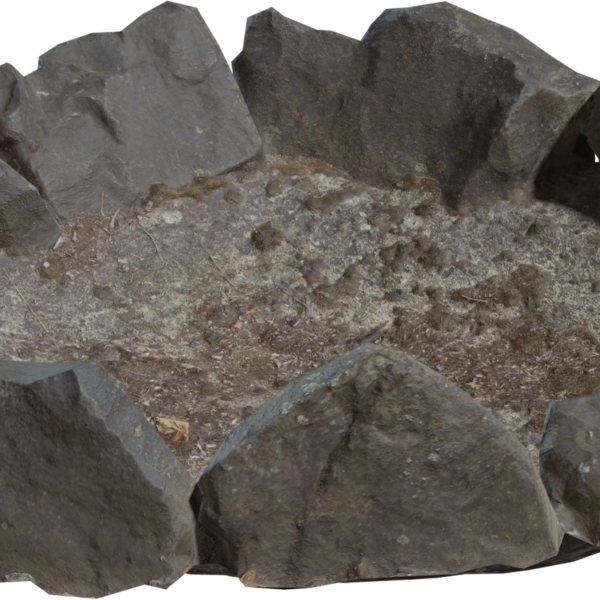 Stone Fire Pit 3D model