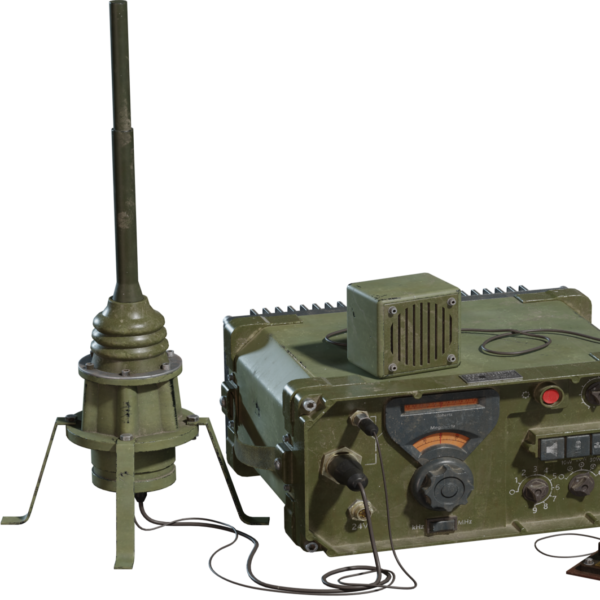 Vintage Radio Transceiver 3D model