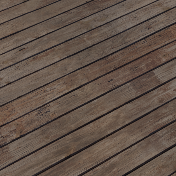 Weathered Brown Planks 3D model