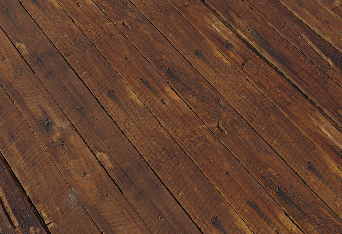 Wood Cabinet Worn Long 3D model