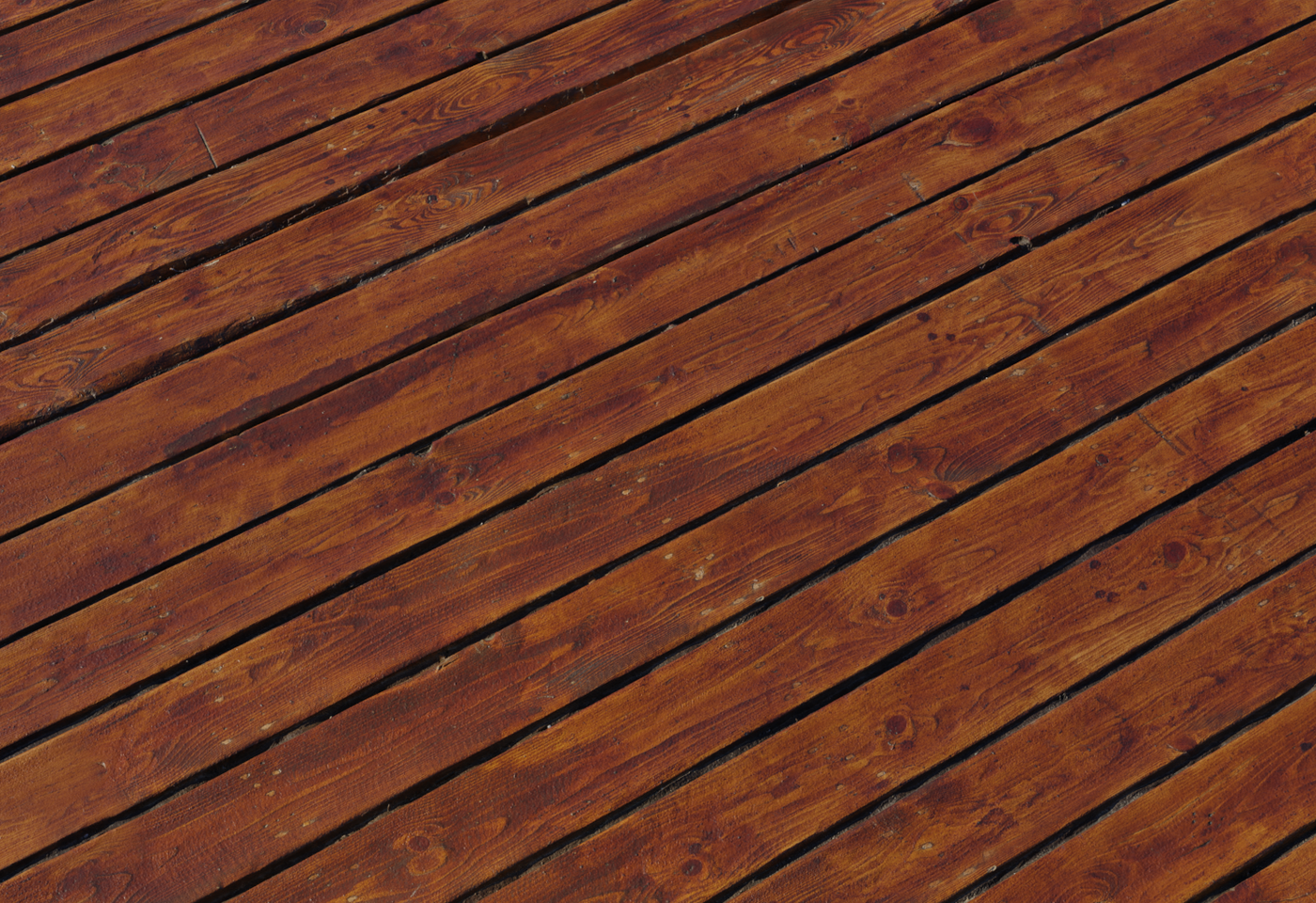 Wood Floor Deck 3D model