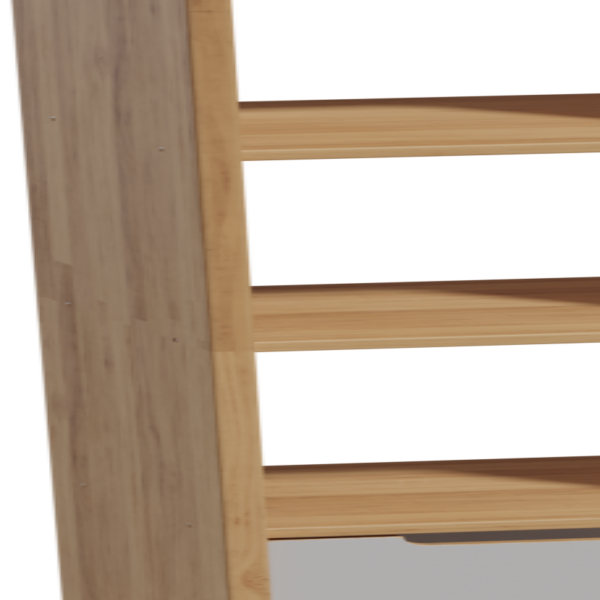 Wooden Display Shelves 01 3D model